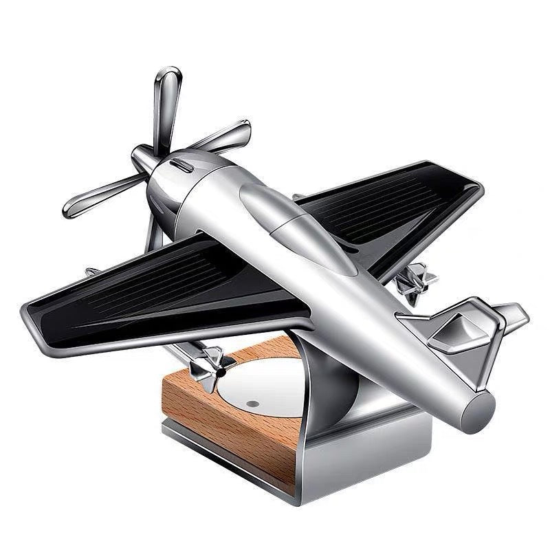 Solar-Powered Airplane Car Air Freshener