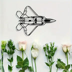 F-22 -Metal Wall Display