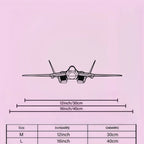 Su-57- Metal Front Wall Decor For Avgeeks