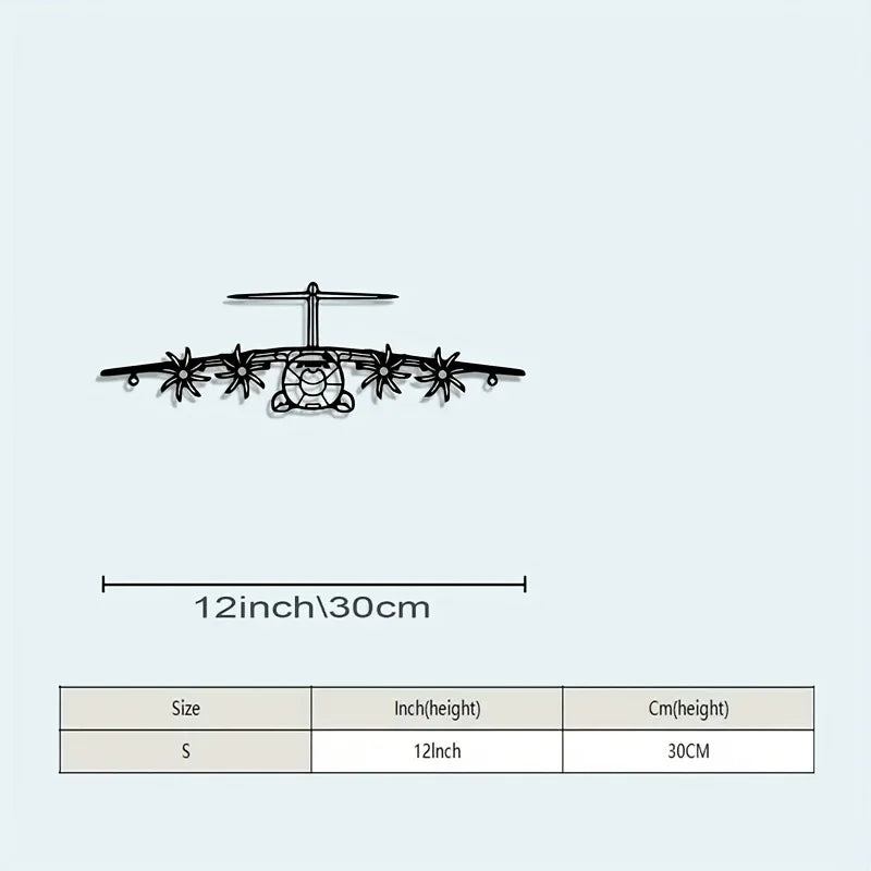 A400M- Metal Wall Decor