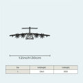 A400M- Metal Wall Decor