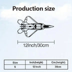 F-22 -Metal Wall Display