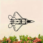 F-22 -Metal Wall Display